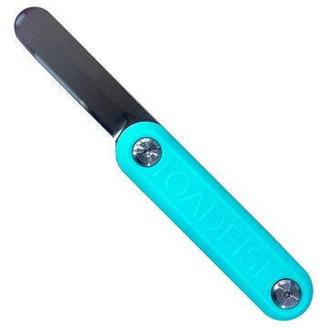 Toadfish Clam Knife - Teal, 2.75-inch 440SS Stainless Steel Blade