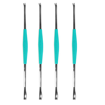Toadfish Crab & Lobster Seafood Forks, 9-Inch Stainless Steel (4-Pack)