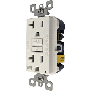Blue Sea Systems Marine-Grade Dual GFCI Receptacle, 20A 125V AC
