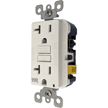 Blue Sea Systems Marine-Grade Dual GFCI Receptacle, 20A 125V AC
