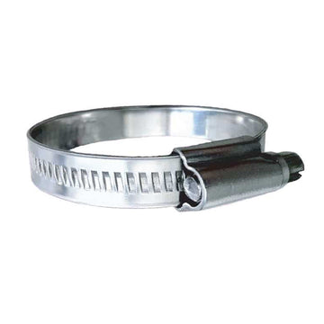 Trident Marine 316 SS Worm Gear Hose Clamp, 1-1/16"-1-1/2" Range, 10-Pack