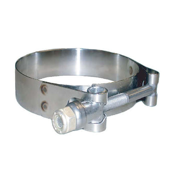 Trident Marine 316 Stainless Steel T-Bolt Clamp, 3/4 in. Band, 10-Pack