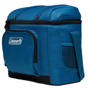 Coleman Chiller 16-Can Soft-Sided Cooler, Deep Ocean