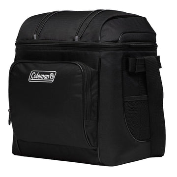 Coleman CHILLER™ 30-Can Soft-Sided Portable Cooler, TempLock™ Insulation, Black