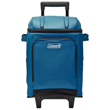 Coleman CHILLER™ 42-Can Soft-Sided Portable Cooler with Wheels, Deep Ocean