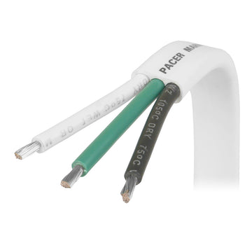 Pacer Marine Triplex Cable, 14/3 AWG – UL 1426 & ABYC Compliant