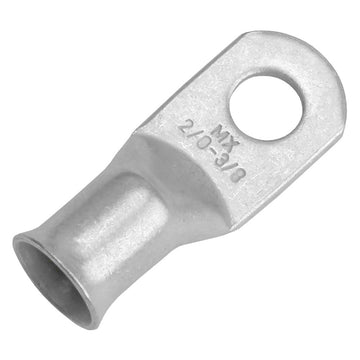 Pacer Tinned Lug, 2/0 AWG, 3/8" Stud, UL & CSA Approved (2-Pack)